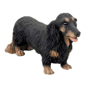 Polyresin <strong>German</strong> Shepherd Dog Sculpture Garden Guardian Statue Decor