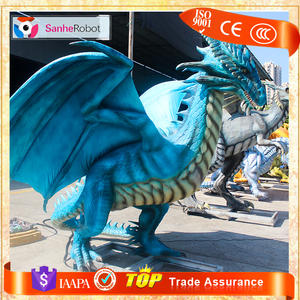 Infrarouge Contrôle Vie Taille Bleu Africain <span class=keywords><strong>Wyvern</strong></span> Dragon Animatronic - Product Image 6