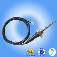 Câble en silicone 1/2 NPT BSP 1,5 m, sonde de température à 3 fils, étanche, Ds18b20 RJ1