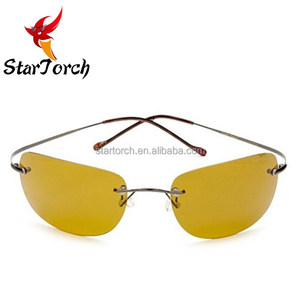 Águila ligero polarizado eye níquel inoxidable templos gafas de sol - Product Image 1