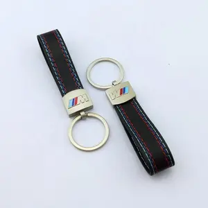 High Quality Top Grade M3 Leather Car Keychain For Promotion Gifts