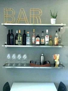 Kệ Kính Hỗ Trợ Chân Đế Kệ Thanh Thủy Tinh Bắn Kính Kệ Trưng Bày - Product Image 5