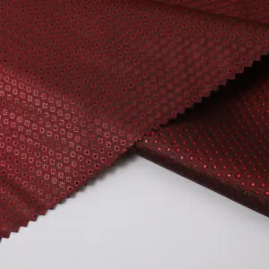 China Supply New Design 100% Polyester Dobby Woven Lining Fabric