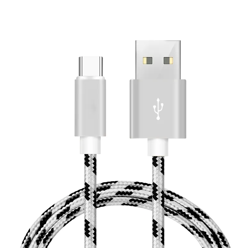 Kabel Casan Konektor Alumunium Portabel Panjang Kustom Kabel USB-C Tipe-c