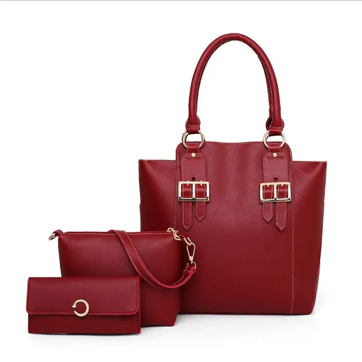 高品質 Pu 女性のバッグとファッションの女性のバッグ Creatronics ファッションの女性のバッグと財布セット