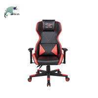 Chaise de jeu ergonomique pour ordinateur/PC, style exécutif OEM, fonction inclinable, rotation à 360 degrés, hauteur réglable, synthétique