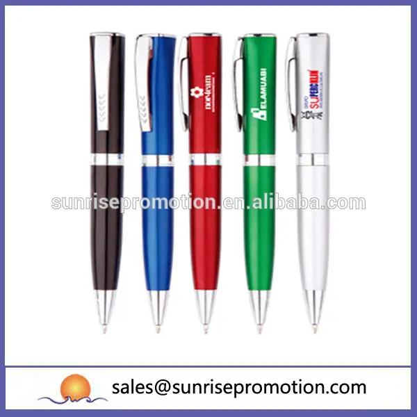 Meilleur vente promotion chine usine lumière stylo à bille