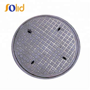 EN124 D400 C250 Epoxy Coating DCI Dễ Uốn Sắt Lõm 600 Đường Kính Bể Chứa Nước Nắp Đậy Đúc - Product Image 4