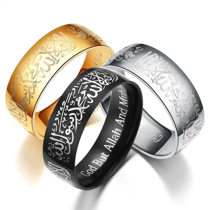 Mens Retro Islamic Self Defence Ring With Carnelian Aqeeq, Zulfiqar, And  Dhulfyar Sword Knife Black/Silver 316 Stainless Steel From Dazzingjewelry,  $2.9 | DHgate.Com