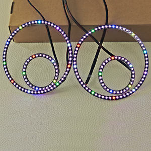 Système d'éclairage automobile de haute qualité avec anneaux halo LED, décoration de voiture pour <span class=keywords><strong>Ford</strong></span> <span class=keywords><strong>Fiesta</strong></span> - Product Image 3