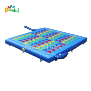 Popular kids game giant inflatable twister board game