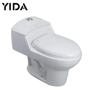 Современная Западная ванная комната YIDA, цельная п-ловушка, сифонный керамический туалет