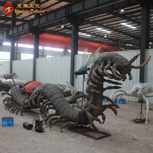 Decorativo enorme silicona animar animatronic insectos <span class=keywords><strong>ciempiés</strong></span> modelo - Product Image 5