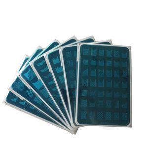 CK Rectángulo Sello de La Flor de Clavo Que Estampa la Placa Plantilla Con acrílico borad - Product Image 1