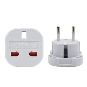 Yuadon travel adapter uk to eu europe european plug adapter YD-9625