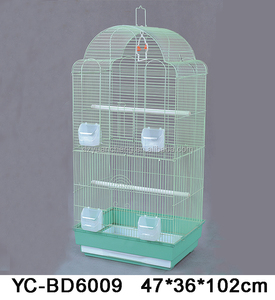 Satılık yetiştiriciliği için büyük el yapımı kuş  tel örgü kafes metal papağan kafes pet ucuz kafes - Product Image 1