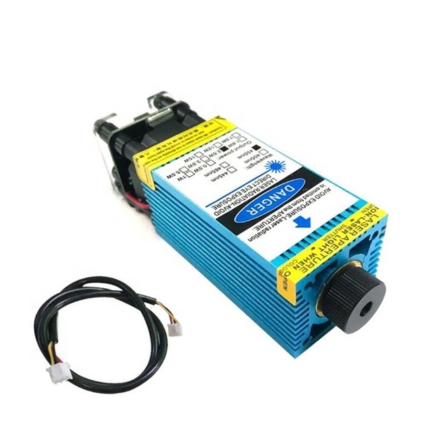 Hot selling Laser Head 2500mw 445nm CNC Cutting Marking Blue Laser Cutting Module