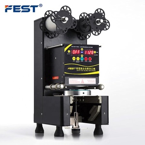 FEST CE Boba Milk Tea Equipment Automatic <strong>Communion</strong> Small Milk Tea <strong>Cup</strong> Juice and Sealing Machine Best for Plastic Custom <strong>Cups</strong> - Product Image 6