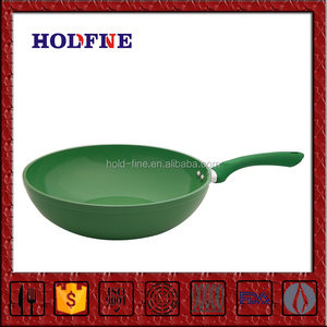 Aluminio Antiadherente Sartén <span class=keywords><strong>Wok</strong></span>/Jumbo Cocina Utensilios de Cocina con <span class=keywords><strong>Tapa</strong></span> utensilios de cocina Antiadherente - Product Image 6