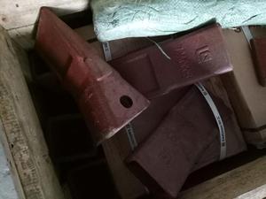 Запасные части для фронтального погрузчика <span class=keywords><strong>CLG856</strong></span>, зубья ковша 72A0005, хорошее качество - Product Image 3