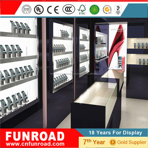 Funroad módulo de pared mostrador góndola mesa y exhibidor de la exposición para tienda informática y celular - Product Image 3