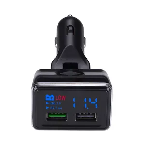 PD QC 5V3A 9V2A 12V1.5A 5V2.4A Multi -function Car Charge With Cigarette Lighter Super Fast Charger For Mobile Phones