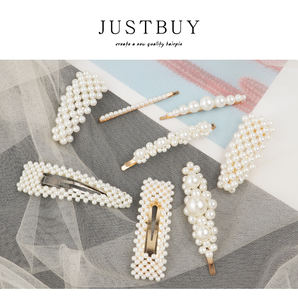 Nouvelle mode, épingle à <span class=keywords><strong>cheveux</strong></span> personnalisée, barrettes de beauté, <span class=keywords><strong>pince</strong></span> à <span class=keywords><strong>cheveux</strong></span> en perles pour femmes, accessoires pour <span class=keywords><strong>cheveux</strong></span>, pinces à <span class=keywords><strong>cheveux</strong></span> coréennes - Product Image 2