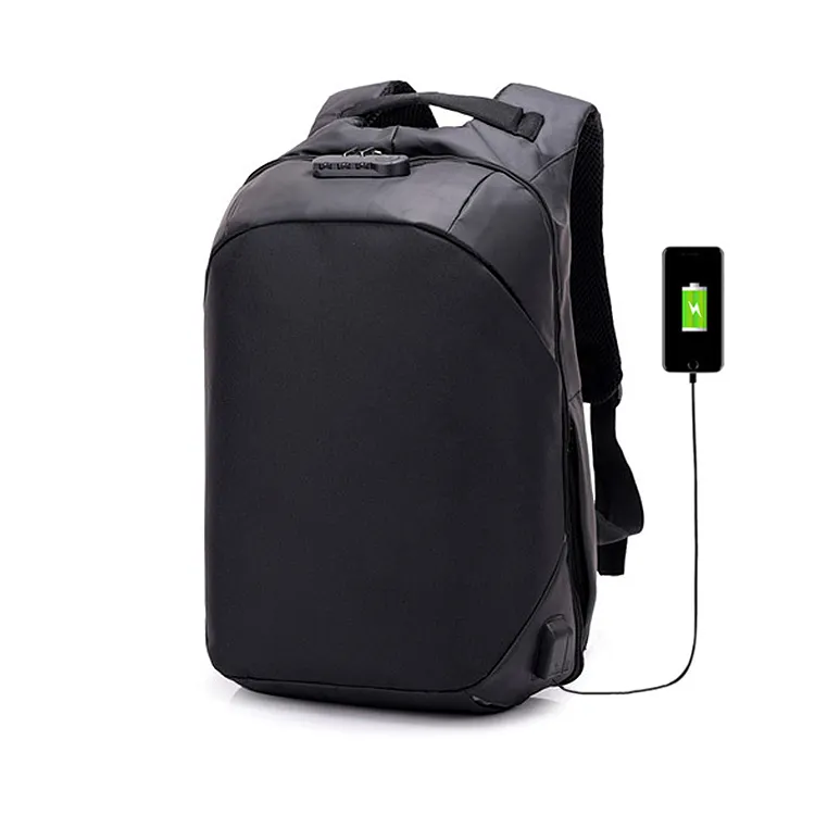 Anti-theft Waterproof Laptop Backpack External USB Charge 17.71 inch Backpack