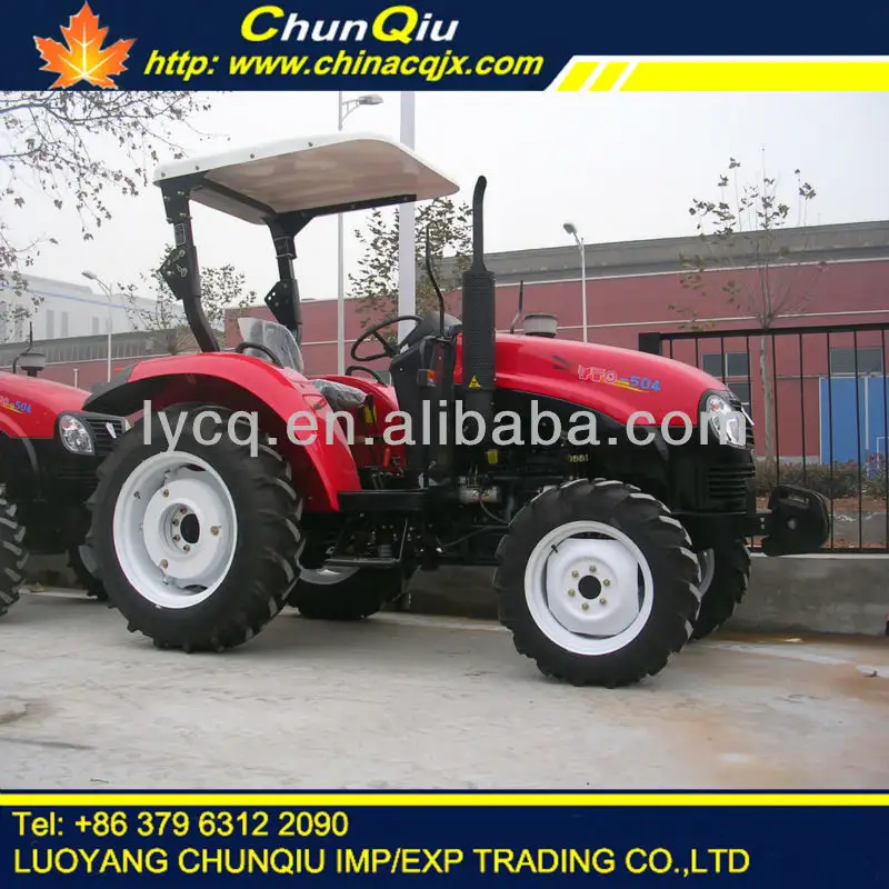 Yto trator agrícola 50 hp 4wd modelo 504