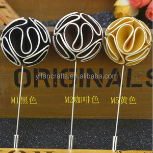 Hot Koop Nieuwe Mannen Pak Broche Gesp Broche Handgemaakte Bloemen Revers Pin Mannen Accessoires - Product Image 4