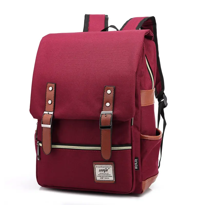 Новый дизайн, водостойкий холщовый рюкзак для ноутбука 16 дюймов, рюкзаки с модной наплечной сумкой, рюкзак для мужчин и женщин