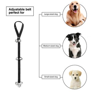 Bells de Pot de <span class=keywords><strong>Chien</strong></span> Cloches pour la Formation De <span class=keywords><strong>Chien</strong></span> Réglable Porte Cloche pour Chiot - Product Image 1