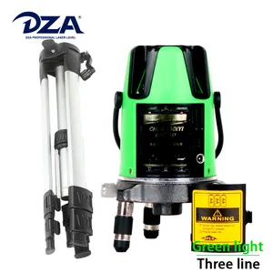 Laser Self Leveling 3 Lines Multi Beam Rotary High Precision Leveling 360 Green Laser Level