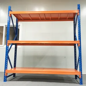 Cheap Durable Supermarket Shelf Metal Racking Heavy Duty Storage Shelving for Sale Warehouse Rack Steel Cold Rolled Customized