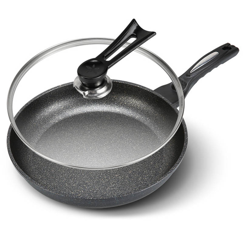 Нержавеющая сталь с плоским дном, антипригарная сковорода, без масла, стейк, небольшая жарочная, индукционная плита, газовая плита, кухонные инструменты