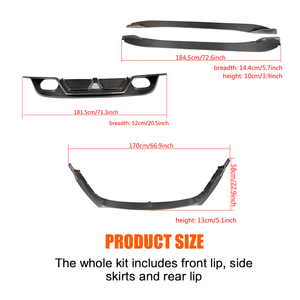 Fibra de carbono, tipo <span class=keywords><strong>F</strong></span> <span class=keywords><strong>Kit</strong></span> de cuerpo para <span class=keywords><strong>Jaguar</strong></span> tipo <span class=keywords><strong>F</strong></span> (X152) V8 S Coupe 2-La puerta 15-17 - Product Image 5