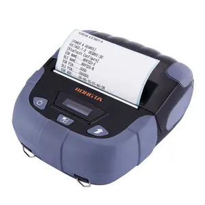 Rongta RPP320 Snelle Opladen Ondersteuning Knop Functie 80 Mm Draagbare Barcode Printer Mobiele Label Printer