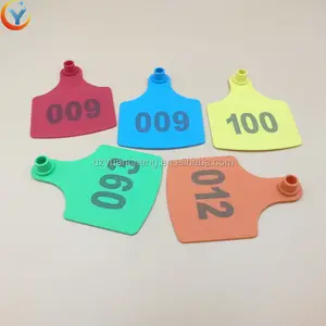 cow ear tag/laser ear tag/cattle ear tag stickers