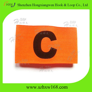 Venta wholesale fashion quality nice elastic sports facility personalized soccer bangle/soccer captain armband - Product Image 4