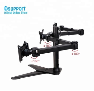 Máy tính để bàn 10 "-30" ba màn hình đứng đầy đủ chuyển động miễn phí nâng 3 Màn hình chủ gắn cánh tay 10kgs tải công suất kho - Product Image 2