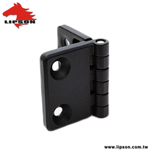 HL-218-2 Zinc Die Cast <b>Black</b> Powder Coated Electrical Butt Cabinet Hinge - Product Image 3