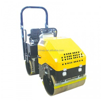 Rouleau vibrant de 2 tonnes, compact à double tambour, pour route