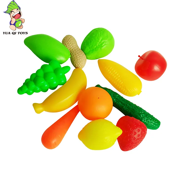 lowest price play kitchen set plastic vegetables fruit toys for sale