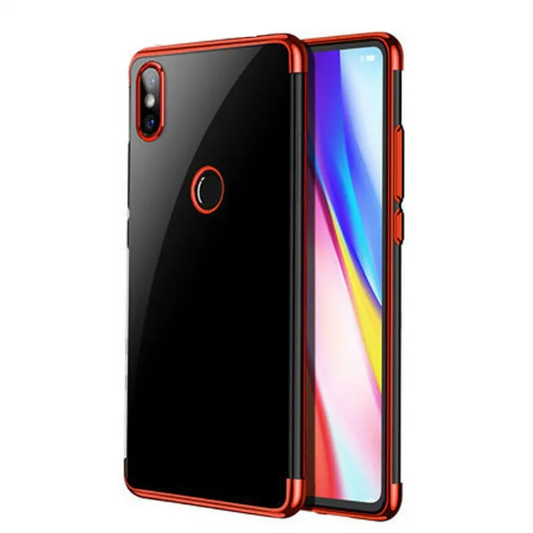 factory soft electroplating tpu back cover for xiaomi redmi note 5 pro case