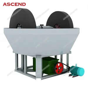 Mill China Lowest Price Gold Grinding Wet Pan Mill Machine And Gold Milling Machine