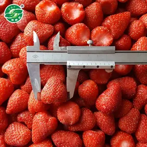 High Quality BRC Certified IQF Frozen Fruit Strawberry Dice Slice Whole Puree