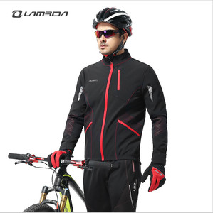 Lameda ciclismo de Invierno Polar chaquetas cortavientos soft shell Chaquetas deportivas - Product Image 4