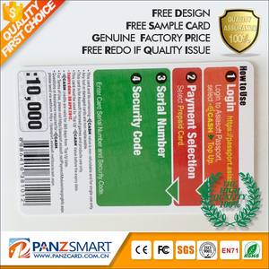 Tarjetas Rasca y Gana <span class=keywords><strong>Prepago</strong></span> de Alta Calidad, <span class=keywords><strong>Tarjeta</strong></span> de Juego Rasca y Gana, <span class=keywords><strong>Tarjeta</strong></span> Rasca y Gana Móvil con Material de PVC o Papel. - Product Image 5