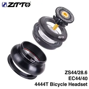 ZTTO 4444T MTB จักรยานเสือหมอบชุดหูฟัง44Mm ZS44 CNC 1 1/8 "-1 1/2" 1.5ส้อมหลอดเรียว