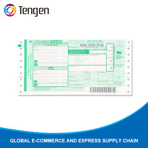 Tamaños personalizados papel autocopiativo papel de impresión de transferencia dhl waybill de impresión - Product Image 2